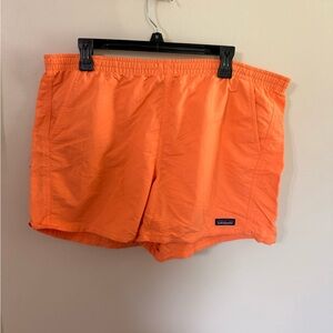Patagonia Baggies Orange Shorts